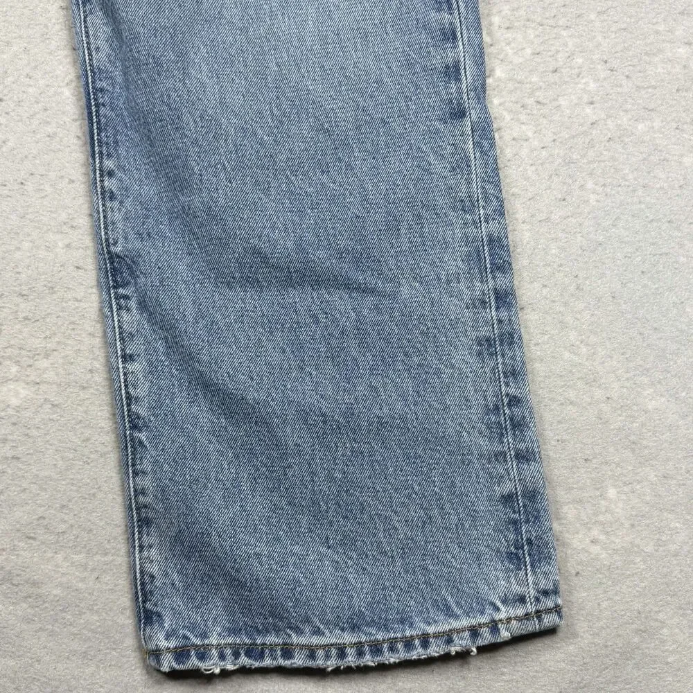 Abercrombie & Fitch Jeans Women’s 29 Authentic Rigid Denim Baggy Patchwork